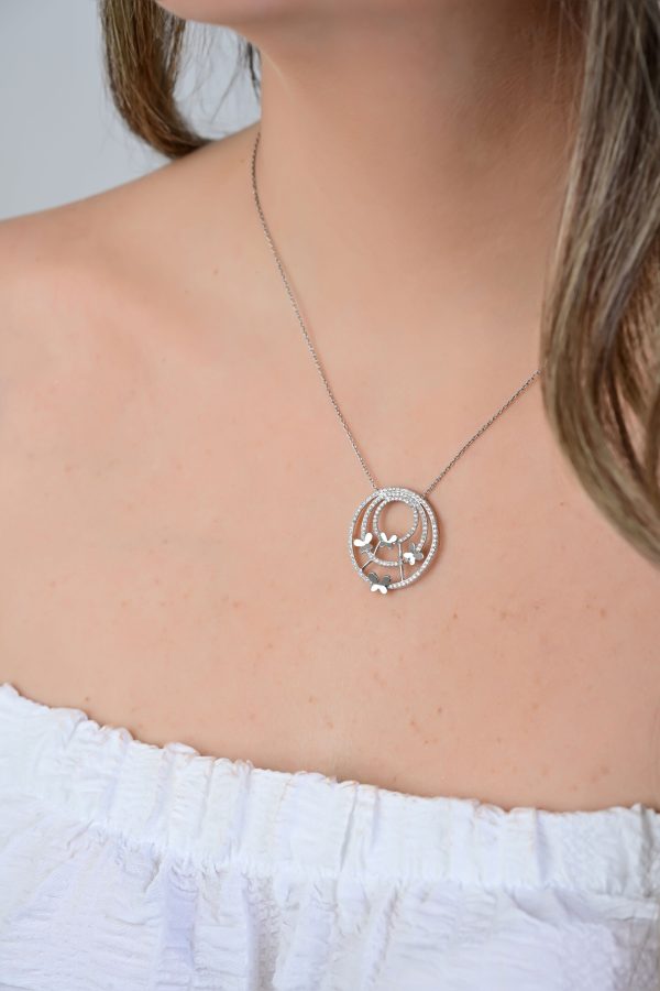 Four Butterflies Pendant - Image 2
