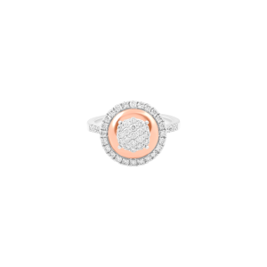 Halo Round Moon Ring