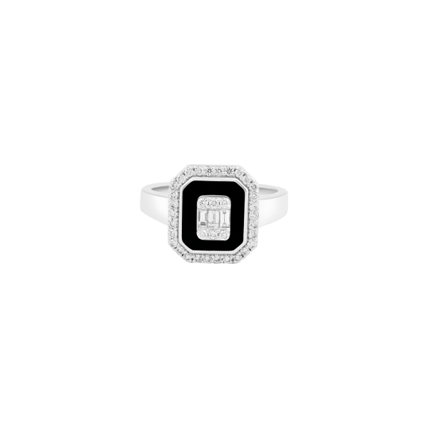 Darkly Black Onyx Ring