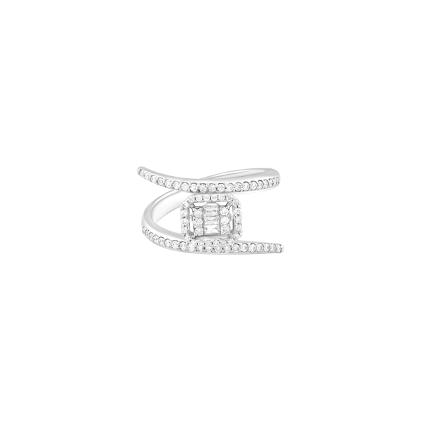 Double wave ring